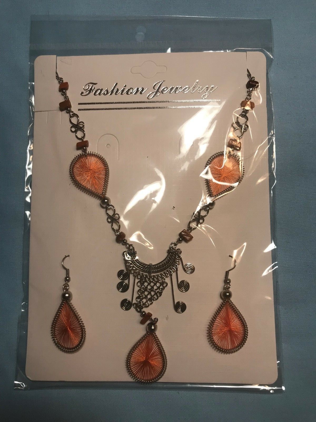 12 Assorted Peruvian Alpaca Silver String Necklace & Earring Sets ( Lot # 23 )