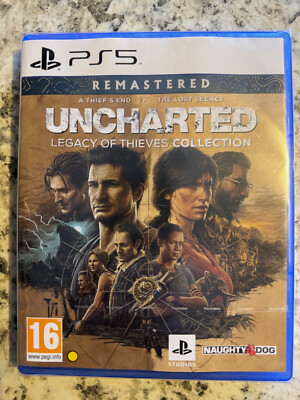 Uncharted Legacy of Thieves Collection Remastered PS5 Brand New Factory Sealed