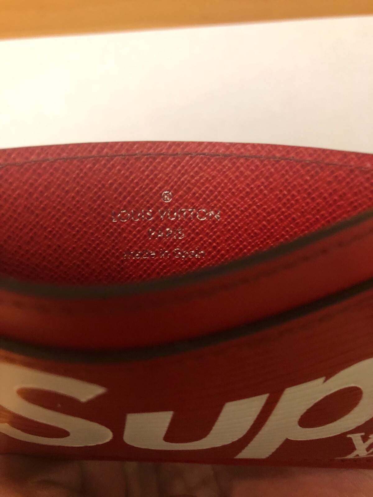 Louis Vuitton x Supreme Card Holder