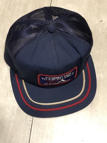 Vintage Alabama Power Company Snapback Trucker Hat Made USA Swingster Patch 80’s