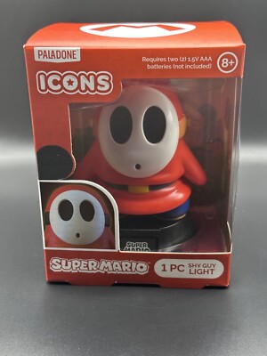 Super Mario Shy Guy Light Lamp Paladone Icons #008 Nintendo Ships Free  BrandNew