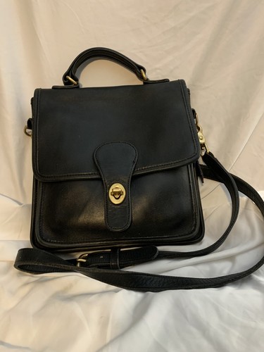 black vintage coach leather purse | eBay