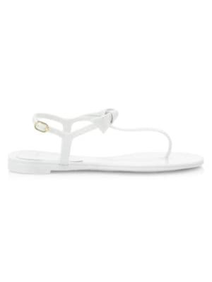 

ALEXANDRE BIRMAN Женские белые сандалии на каблуке 0,5 дюйма с ремешком на пятке Clarita, Белый, B3530600010004