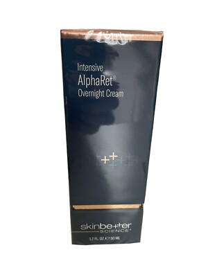 SkinBetter Intensive Alpharet Overnight Cream -1.7 New In Box