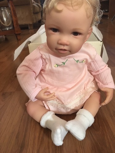 Ashton Drake Picture-Perfect Baby So Truly Real Baby Doll Waltraud Hanl  bps