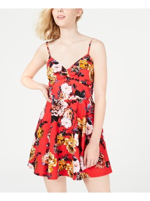 Женское мини-вечернее платье TRIXXI на бретельках-спагетти с вырезом сердечком + расклешенное платье