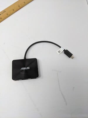 Genuine ASUS Mini Docking Station USB-C, HDMI 2.0, Black Mini Size Big Expansion