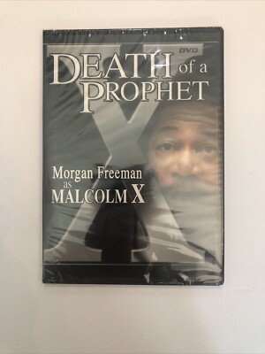 Death Of A Prophet [Slim Case] DVD Morgan Freeman as Malcolm X - New Sealed