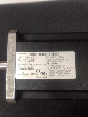 089EDC305BACAA CONTROL TECHNIQUES/EMERSON SERVO MOTOR NEW OPEN BOX. NEVER USED!