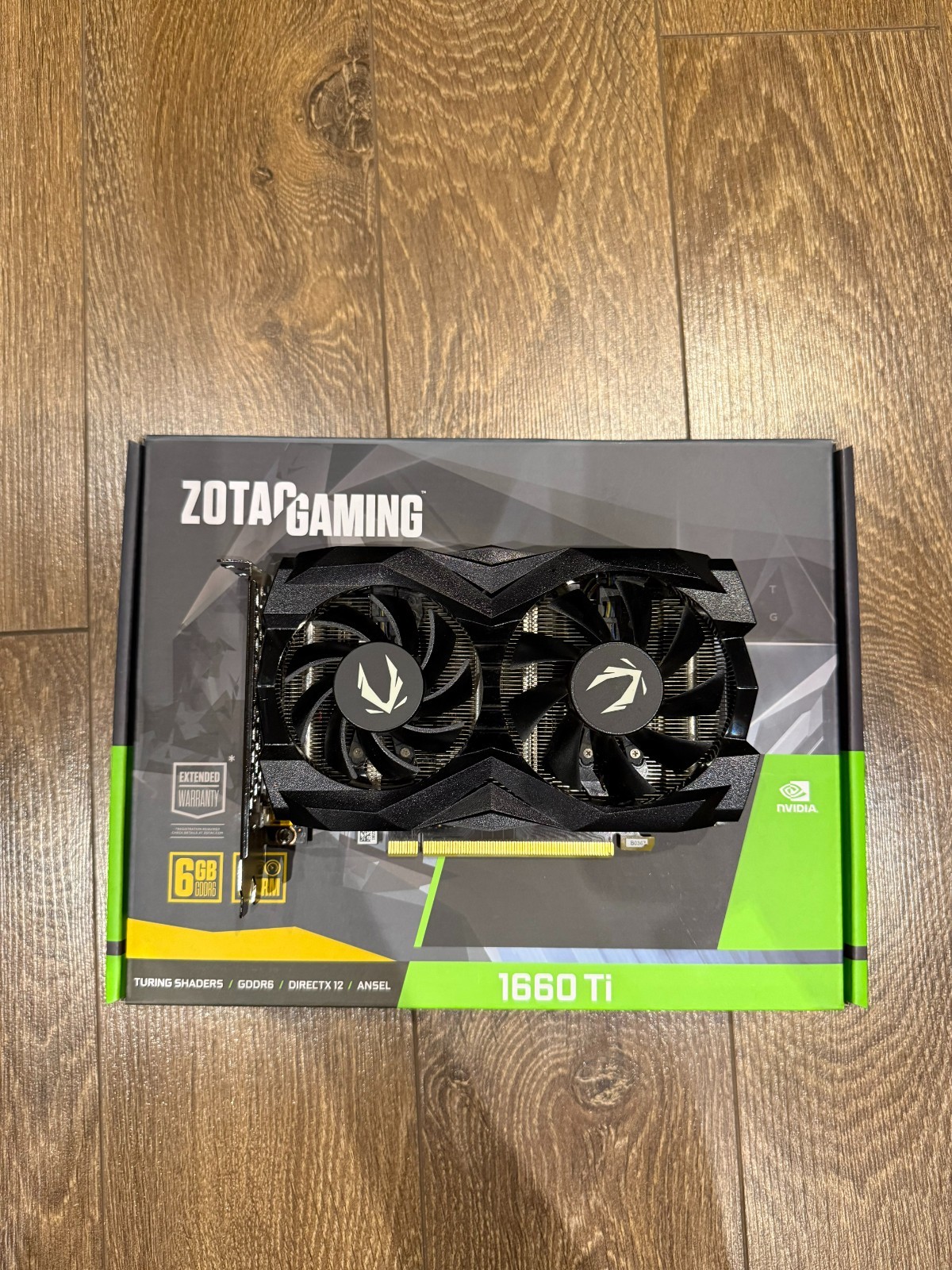 ZOTAC GeForce GTX 1660 Ti 6GB GDDR6 Graphics Card *** GOOD
