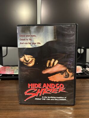 Hide and Go Shriek (DVD, 1988) Code Red Slasher Horror 