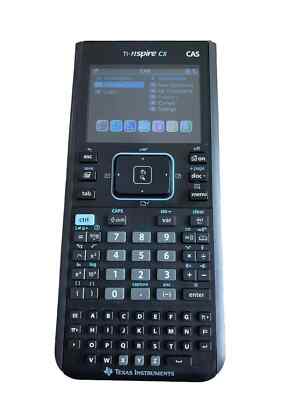 Texas Instruments TI-Nspire CX CAS Graphing Calculator Scratch & Cover/Charger