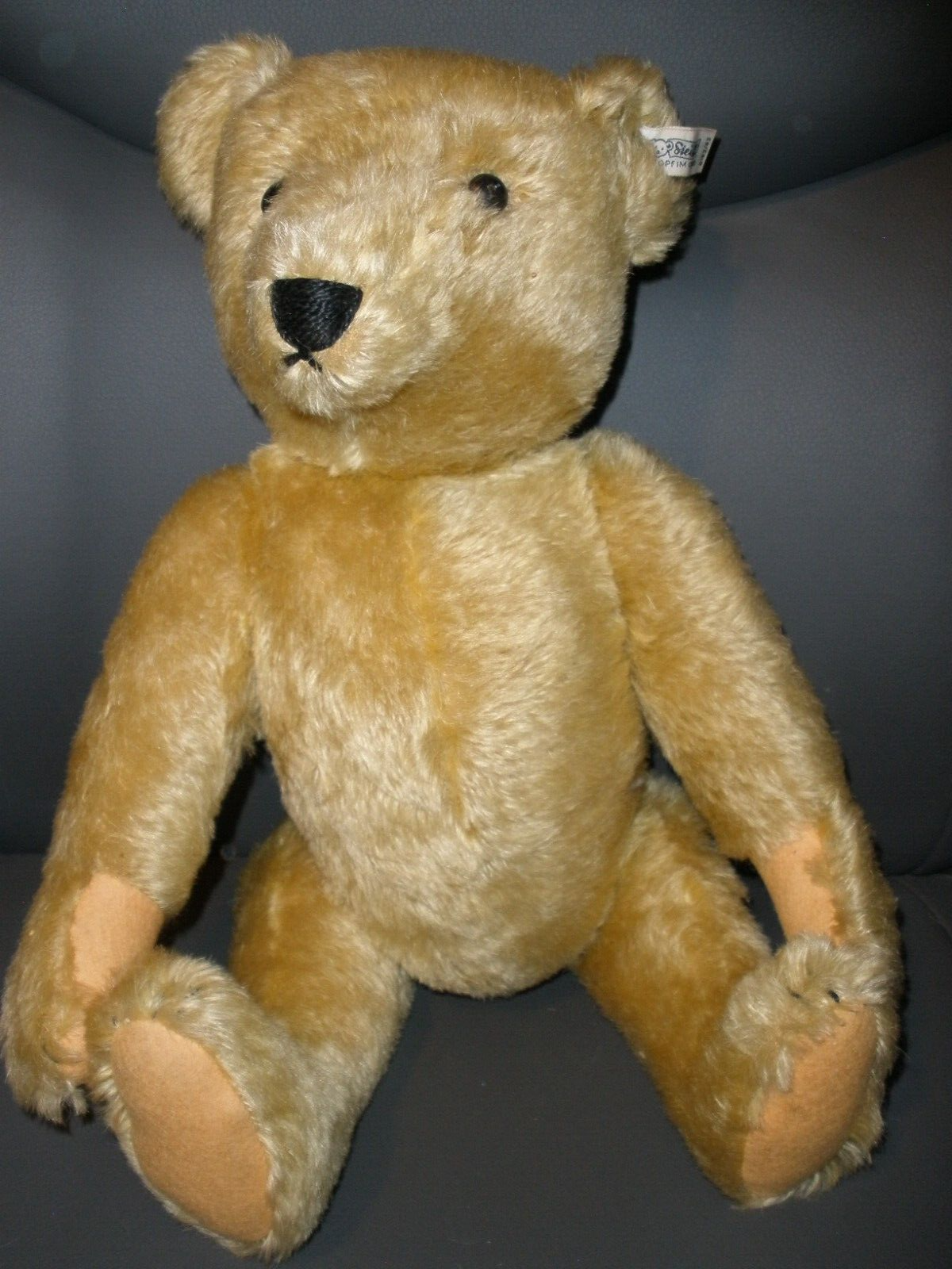 ぬいぐるみ Steiff Original Mohair 0201/19 Vintage 1970's Steiff Mohair Teddy Bear 0201/19 Collectible