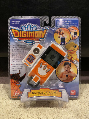 NEW_English Ver._Digimon Data Squad Digivice Link DNA Chip_Orange_Season 5 Anime