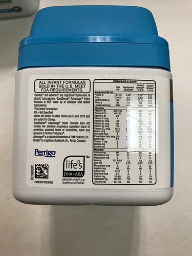 GoodSense Advantage Milk-Based Powder Infant Formula with Iron, 23.2 oz (2 Pack)