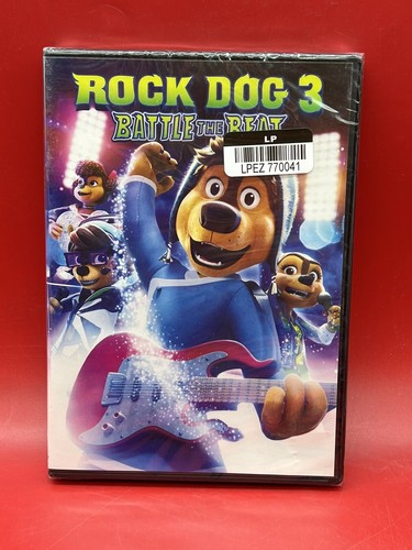 Rock Dog 3: Battle the Beat (DVD, 2022) New/Sealed