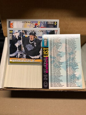 1995-96 Collector's Choice Player's Club COMPLETE SET (1 - 396) - GRETZKY / ROY
