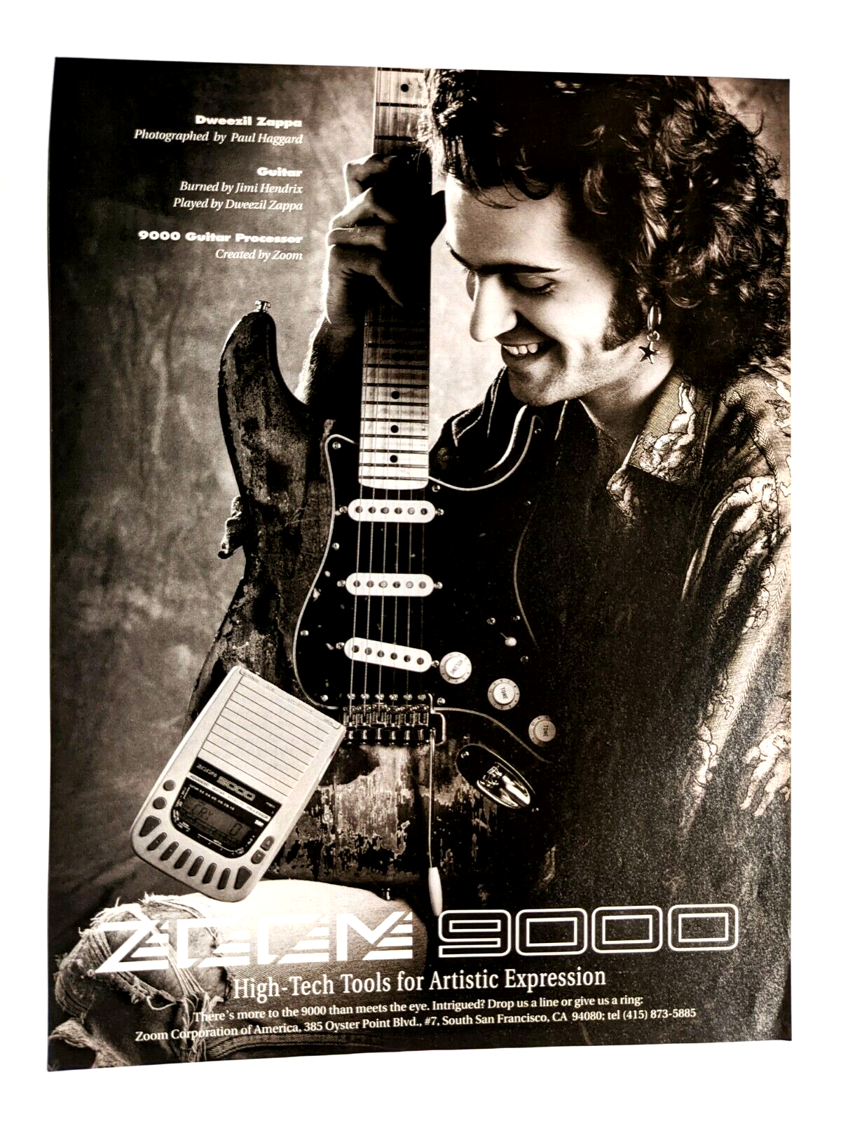 BON JOVI / RICHIE SAMBORA / 1991 ZOOM 9002 GUITAR PROCESSOR