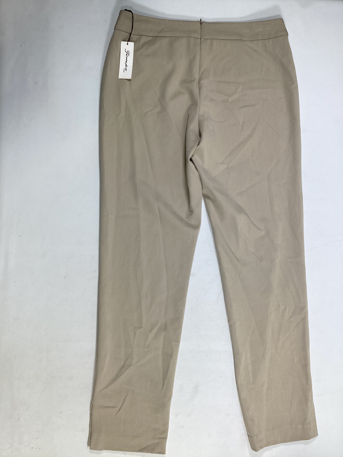 Womens Tempo Paris Beige Dress Pants Size 12 NEW