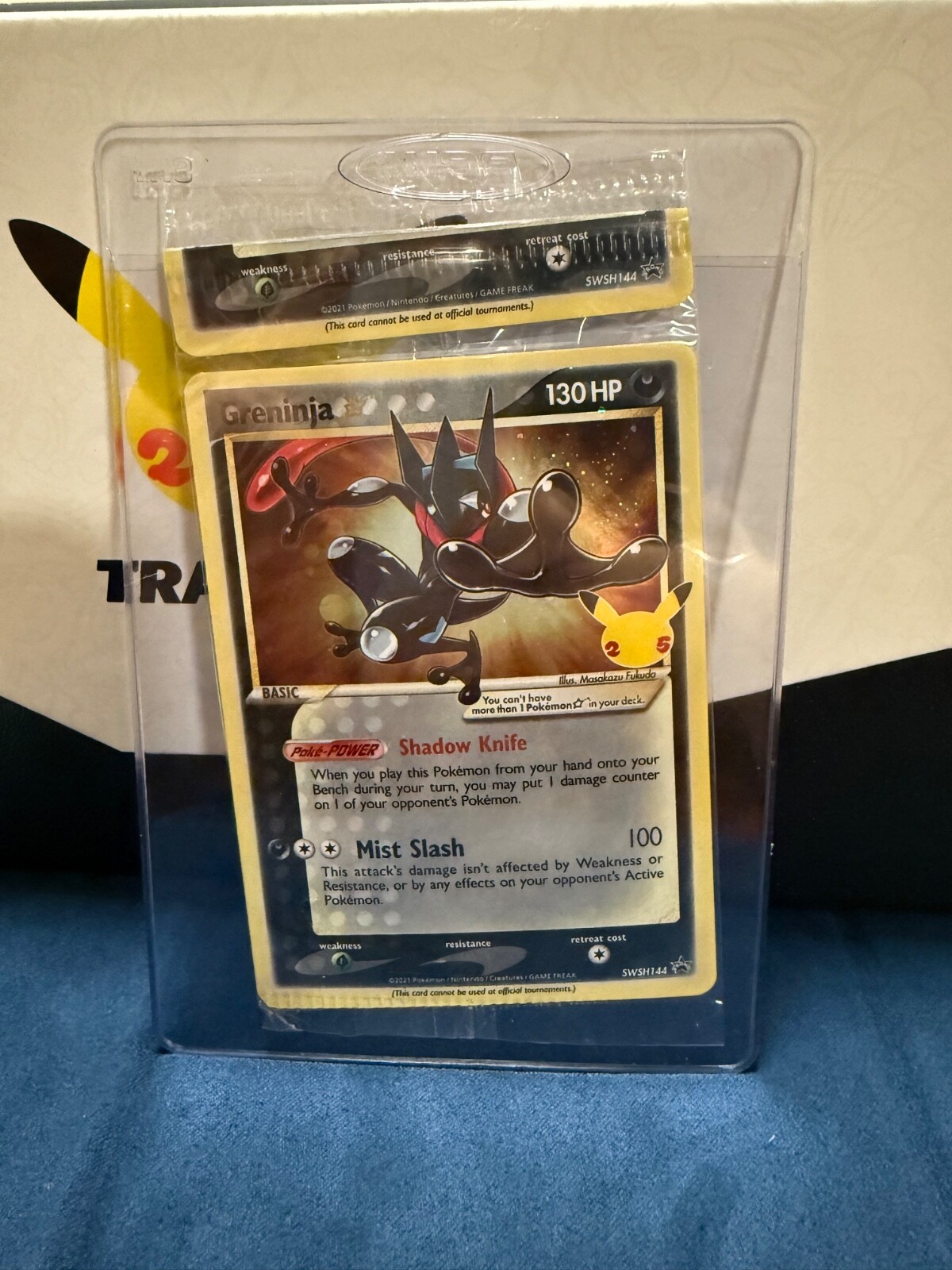 Greninja ゴルドスター Celebrations プロモカード Greninja #SWSH144 Prices | Pokemon Celebrations | Pokemon Cards