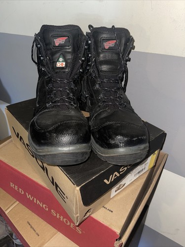 Red Wing 3532 Tradesman Black Leather Safety Toe Waterproof