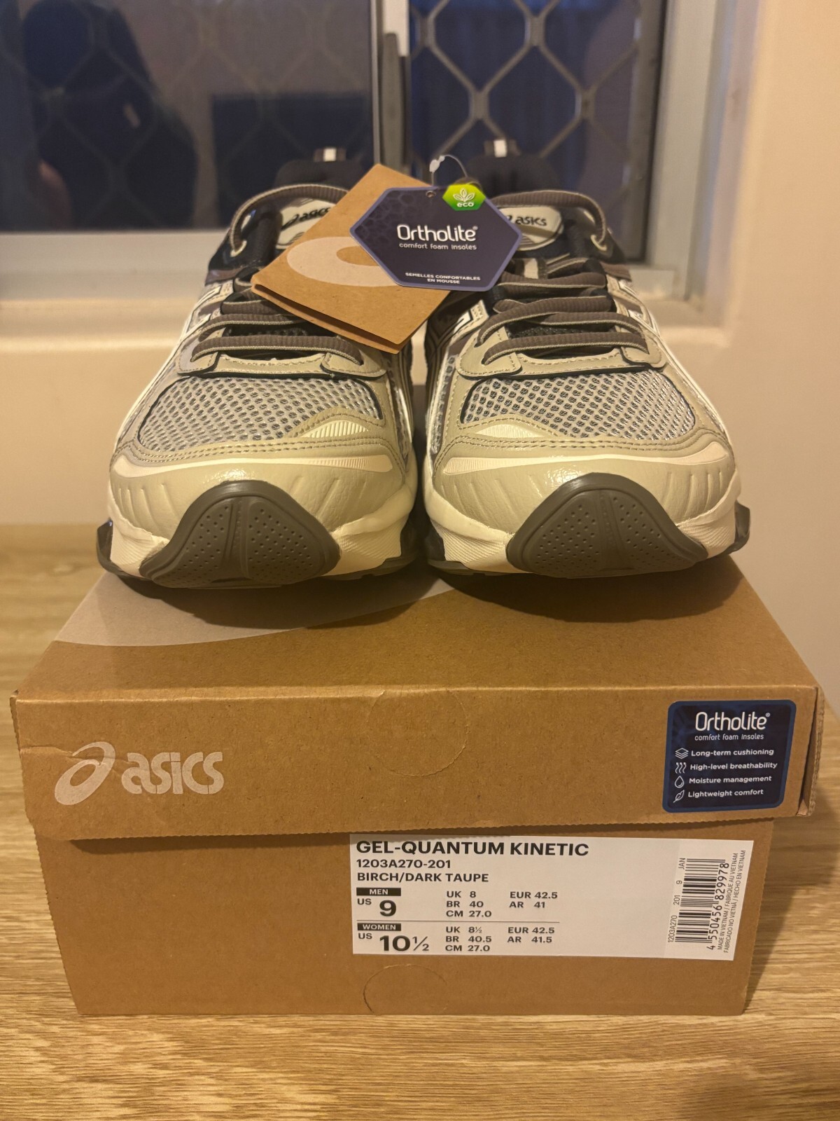 ★ASICS★Gel-Quantum Kinetic Birch Dark Taupe★男女共用★ GEL-QUANTUM KINETIC | BIRCH/DARK TAUPE | スポーツスタイル