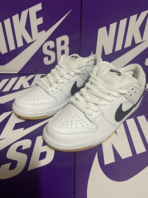 Nike SB dunk Low Pro White/Black White sz. 8.5,9,9.5,10,10.5,11,11.5,12,13