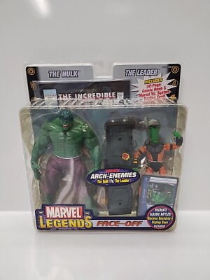 Marvel Legends Face Off Arch Enemies Hulk Vs Leader New