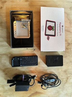 Raspberry Pi 4 R Pi 7  Touch Screen Keyboard Wall mount !!!!