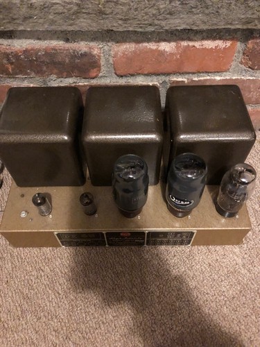 Rarest COMBO RCA POWER AMPLIFIER lMI-32216/& Pre Amp. LM1-32215 VINTAGE MINT!!