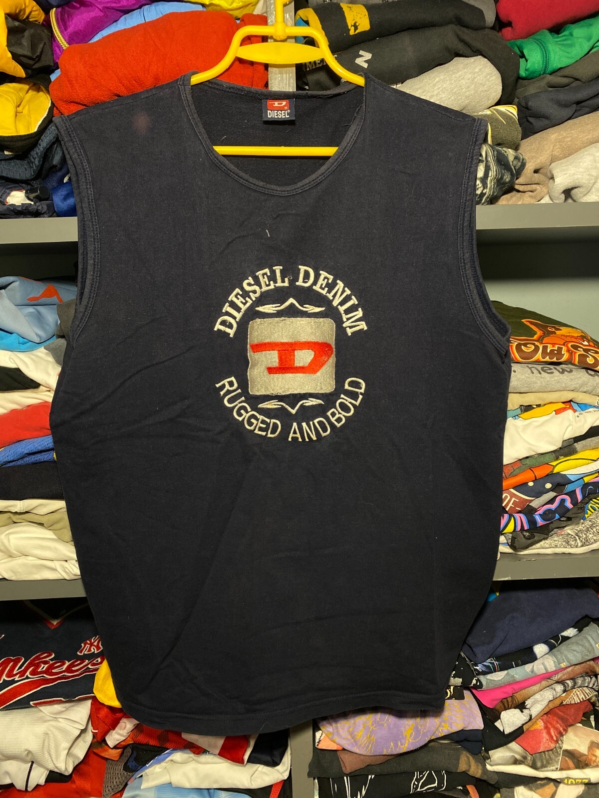 ★DIESEL★ M.Leanne Sleeveless T-Shirt Off White A169040QLAS A16904_0QLAS_181_F.jpg