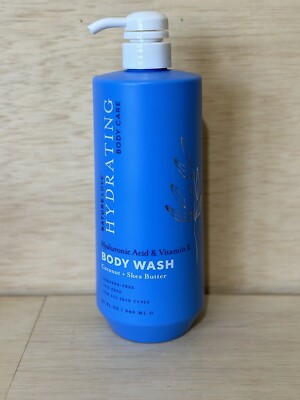NATURE LOVE Hyaluronic Acid Vitamin E HYDRATING BODY WASH Coconut + Shea
