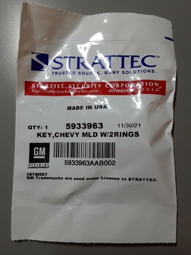 13523898 Chevrolet Logo New in Strattec Bag # 5933963 | eBay