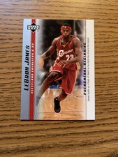 upper deck 2004 lebron james