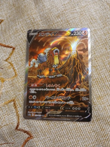 Entei V SAR 213/172 s12a VSTAR Universe Pokemon Card Japan