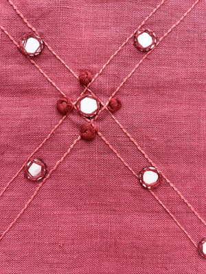 KRAVET COUTURE/Alexa Hampton ''MIRARI/Persimmon'' Novelty/mirrors-$220-12.75''x13''L