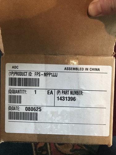 NEW ADC FPS-MPP1JJJ PN: 1431396