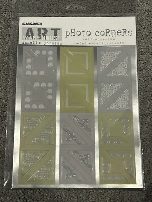 creative Imaginations Art Warehouse Danelle Johnson photo corners sticker Sheet