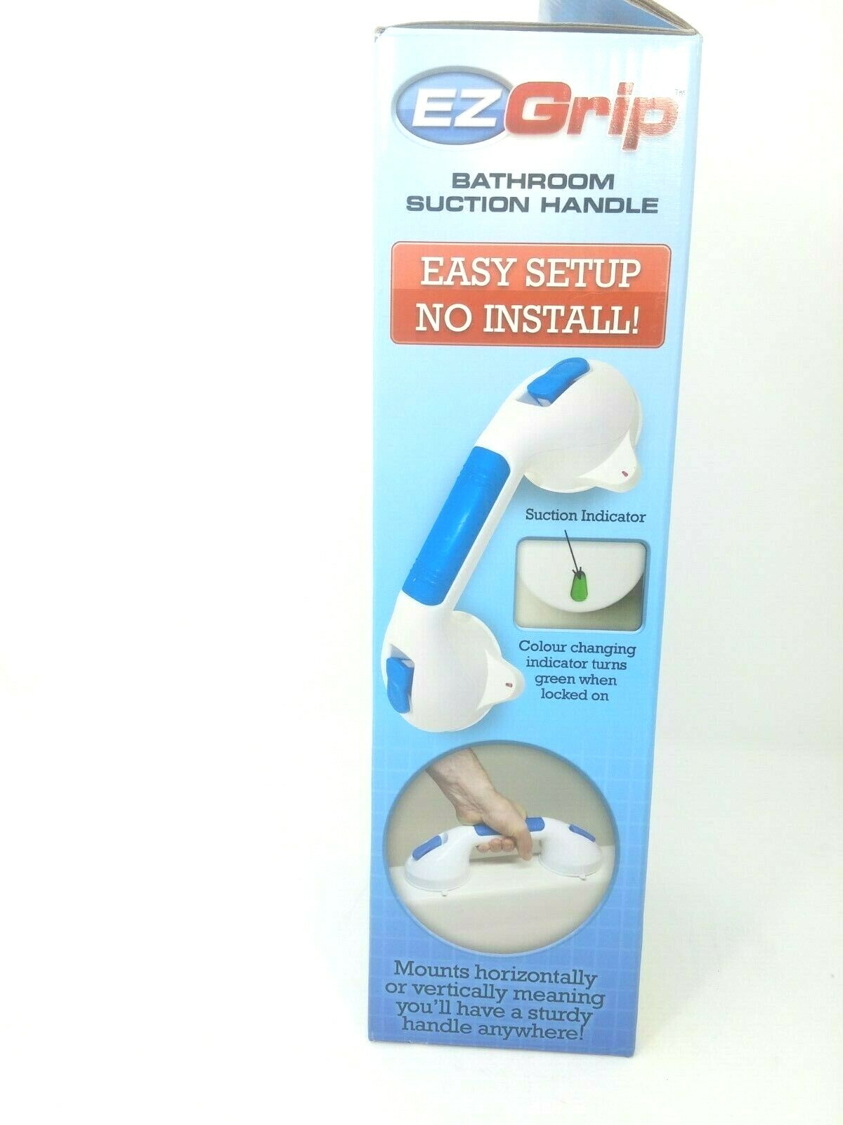 EZ GRIP Bathroom Suction Handle for Tub / Shower. No Installation! Free Shipping