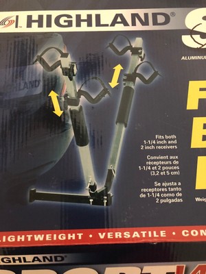 highland sportwing 4 bike rack