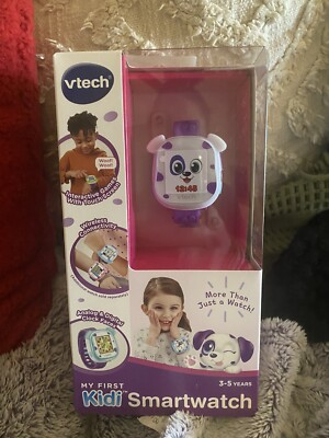 My First Smartwatch from Kidi for Children Ages 3-5 Yrs. Purple Or Blue NIB