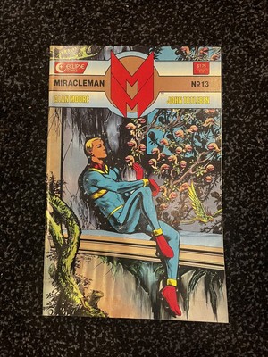 MIRACLEMAN #13 - Eclipse Comics 1987 - ALAN MOORE - JOHN TOTLEBEN