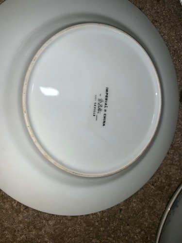 Imperial China 5303 Seville Plate W Dalton Dinner Plate 10.5
