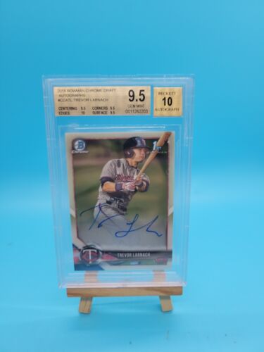 2018 Bowman Chrome Draft Picks Trevor Larnach #CDATL Bowman 2018 Bowman Chrome Draft Picks Trevor Larnach #CDATL Bowman