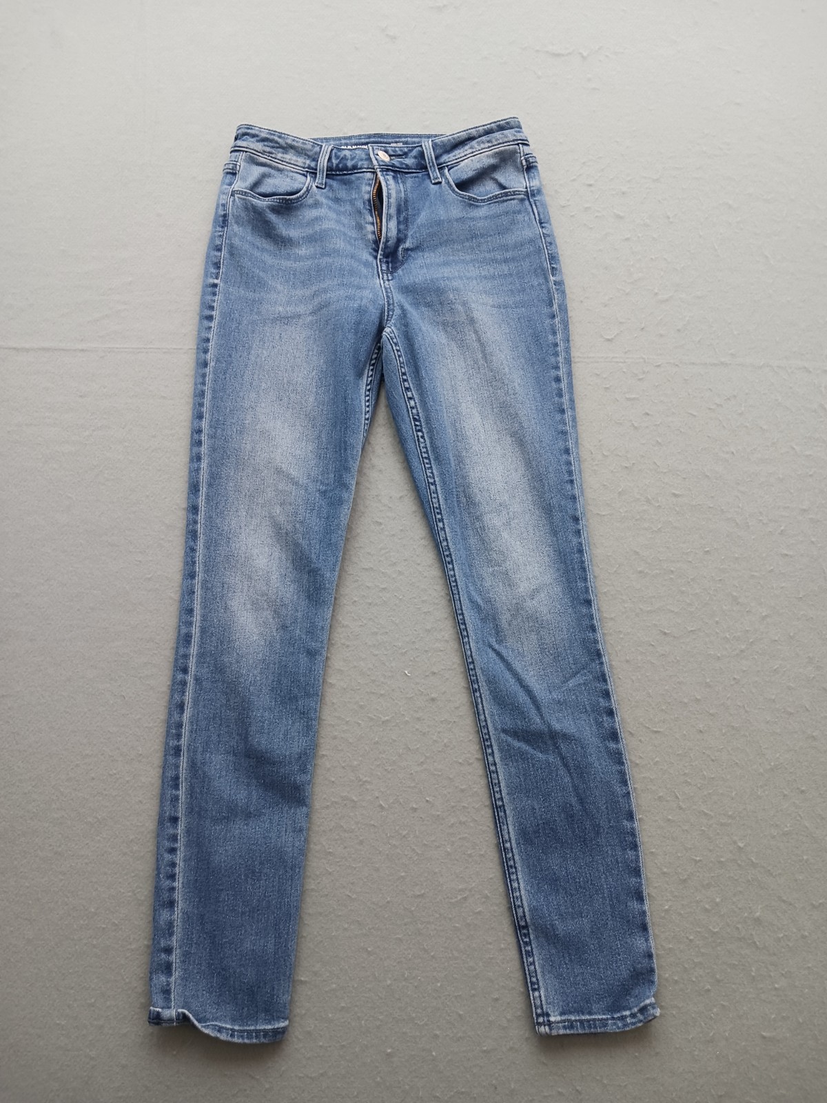 Old Navy Women's Jeans Size 4 Blue Light Wash Super Skinny High Rise