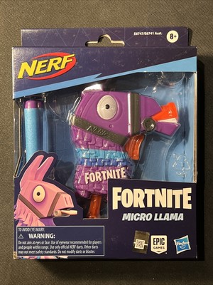 Nerf Fortnite Llama MicroShots Dart-Firing Toy Blaster, 2 Darts