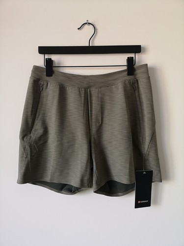 NWT LULULEMON HHRV Brown Grey Balancer Shorts 6