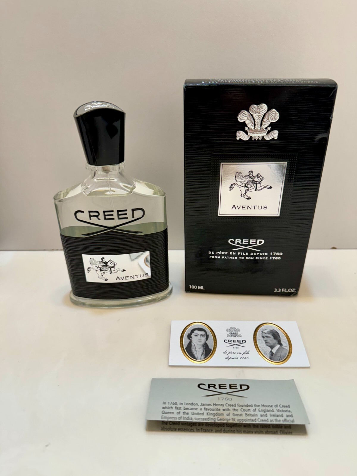 Creed Aventus 3.3 oz 100 ml Men's Eau De Parfum New in