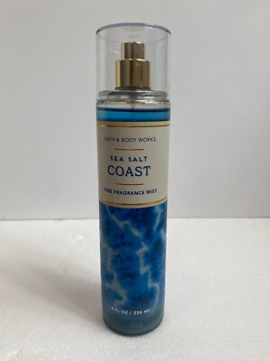 BATH & BODY WORKS SEA SALT COAST  FRAGRANCE MIST OR  BODY CREAM You Choose