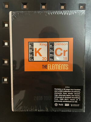 The Elements Tour Box 2018 by King Crimson (CD, 2018) Factory Sealed/New